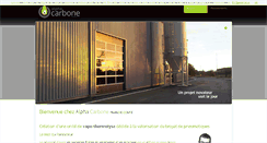 Desktop Screenshot of alphacarbone.com